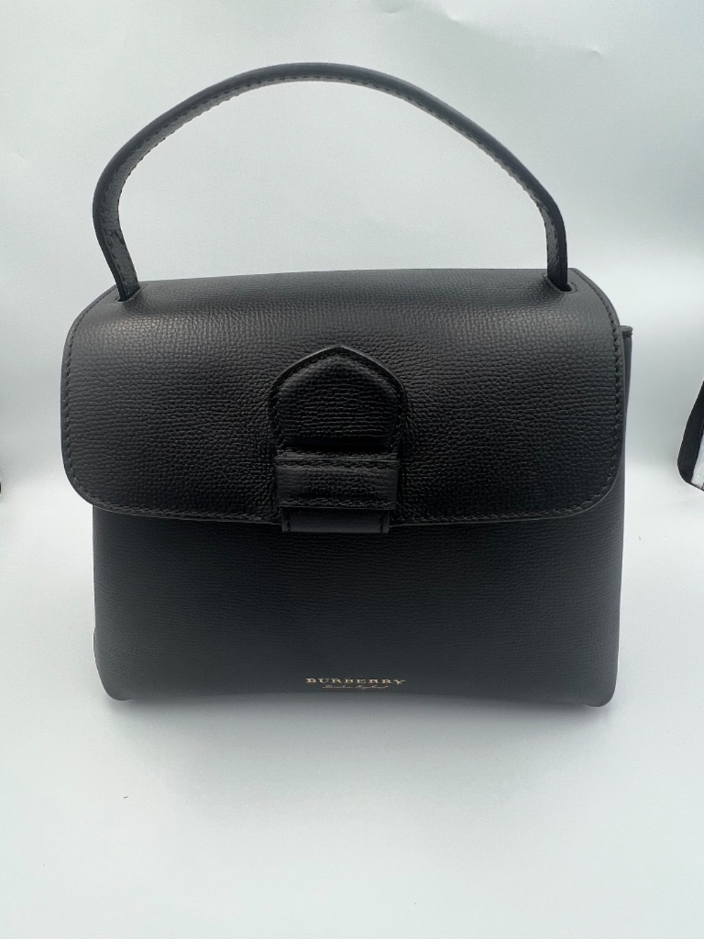 Pre loved Burberry Small Camberley tote Black with gold hardware